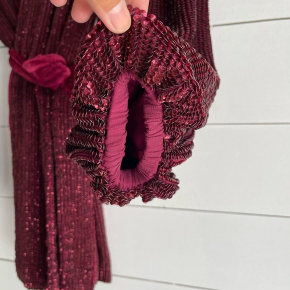 NWT Retrofete Gabriele sequinned rob dress Size XS - Picture 9 of 13